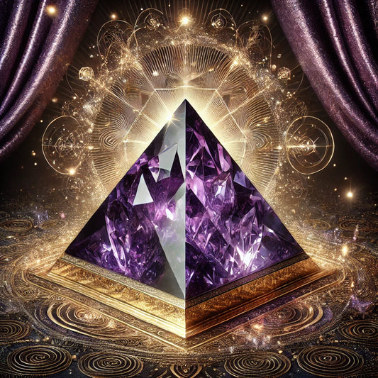 Promote Holistic Health & Wellness with the Healing Power of Amethyst Orgone Pyramid