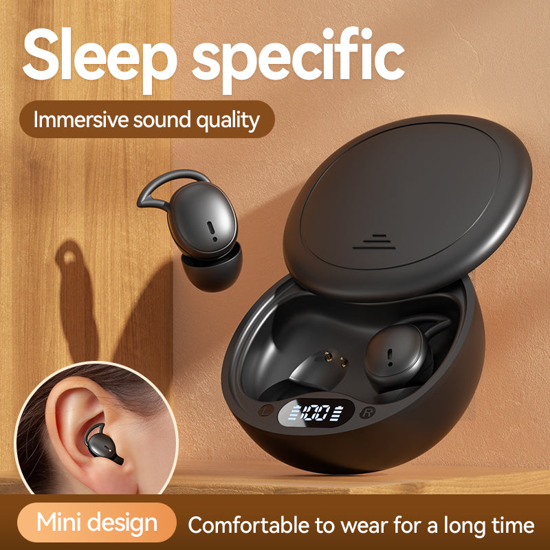 Sleeping Headphones Bluetooth 5.3 Wireless in-Ear Headphones Mini Noise Cancelling Earphone