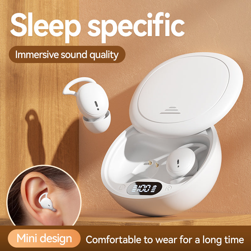 Sleeping Headphones Bluetooth 5.3 Wireless in-Ear Headphones Mini Noise Cancelling Earphone