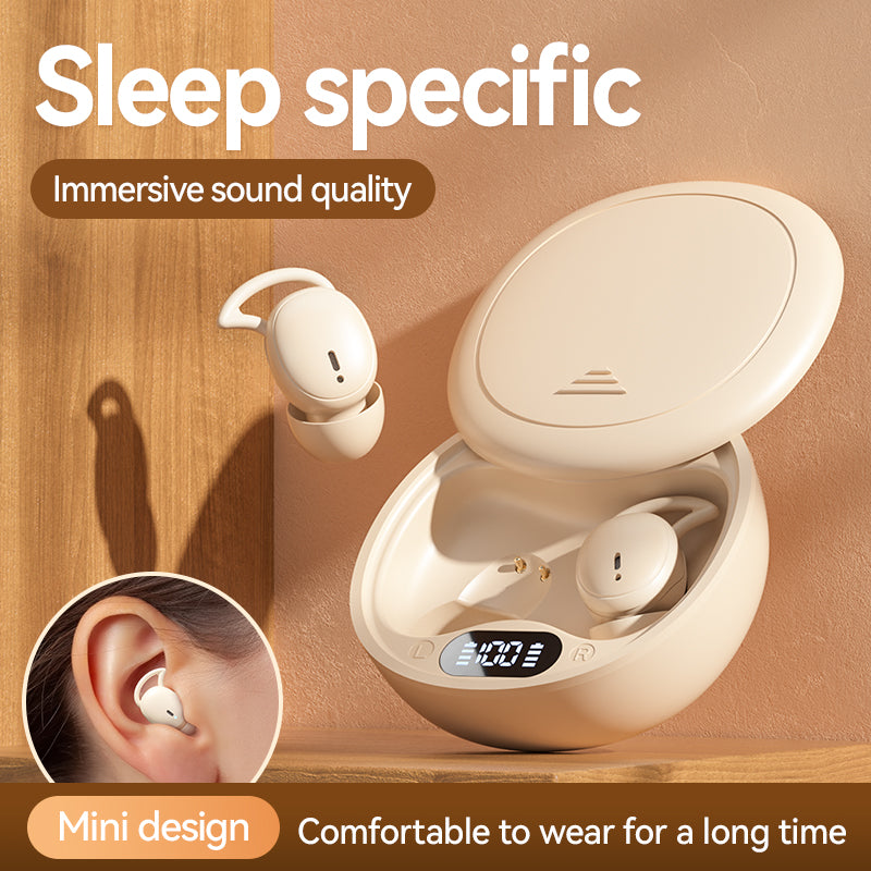 Sleeping Headphones Bluetooth 5.3 Wireless in-Ear Headphones Mini Noise Cancelling Earphone